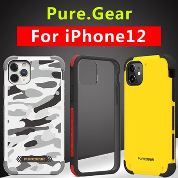 PureGear Karinius Standartus saugomų telefono dėklas Skirtas iPhone 12 mini 12 