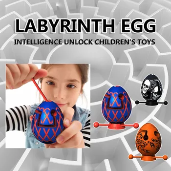 Puzzle Labirintas Kiaušiniai Stebuklinga Labirintas Kamuolys Montessori Ugdymo Mąstymą Per Labirintas Kamuolys, Žaislai Vaikams, Vaikų Puzzle Žaidimai