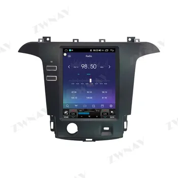 PX6 Tesla Stiliaus Didelis Ekranas Android 9.0 Automobilio Multimedijos Grotuvo Ford S Max, Galaxy 2007-GPS Garso Radijas stereo BT galvos vienetas