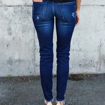QA926 Karšto pardavimo kankina džinsai vintage plisuotos džinsinio audinio kelnės ruožas mama džinsai skinny lieknėjimo kelnės plius dydis
