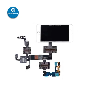 QianLi iBridge FPC Bandymo Laidas iPhone 6 6S 7 7P Plokštė Gedimų Tikrinimo Ekranas Touch Priekiniai Galinio vaizdo Kamera, pirštų Atspaudų