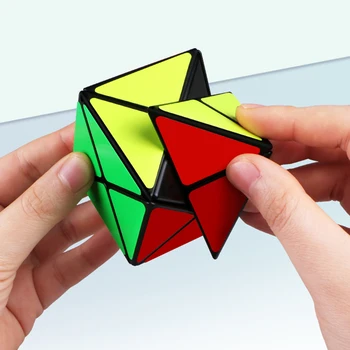 Qiyi X-formos Magic Cube Švietimo Žaislai Vaikas Smegenų Mokymo Suaugusiųjų Žaisti Kubo Rinkiniai Dovanų