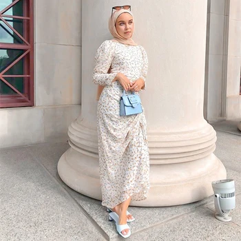 Ramadanas Eid Abaja Dubajus Turkijos Musulmonų Suknelė Islamą, Drabužiai, Suknelės Abayas Moterų Apdaras Longue Djellaba Femme Musulman De Moda