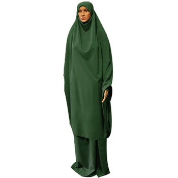 Ramadanas Musulmonų Burqa Abaja Moterų Hijab Malda Suknelė Islamo Orinės Burka Niqab Ilgai Khimar Kaftan Skraiste Arabų Drabužių Musulman
