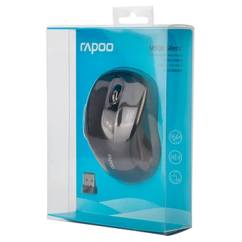 Rapoo M500 Silent Multi-mode Belaidės Pelės Bluetooth 3.0/4.0 & 2.4 G perjungti 3 Prietaisų Ryšio 1600 DPI Kompiuterių pelės