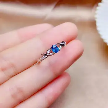Raudona mėlyna žalia spalva, rubino, safyras, smaragdas, perlas žiedas 925 sidabro bauda papuošalai sertifikuoti gamtos perlas mergina gimtadienio vestuvinis žiedas