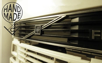 Rc automobilių priekiniai Kepimo Skardos ir logo lipdukų komplektas skirtas 1/14 mastelis tamiya nuotolinio valdymo vilkiko 