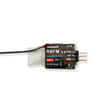 RCtown T8FB 8CH Radiolink RC Siųstuvas ir Imtuvas R8EF 2.4 GHz Radijo Valdytojas SBUS/PPM/PWM už Drone/Fiksuoto Sparno/RC Modelis