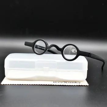 ReeXunky Geriausius Skaitymo Akiniai Vyrams, Moterims Atveju TR90 Akinių Mažas Rėmo Derliaus Dėmesio Didinamojo stiklo Akiniai lunette