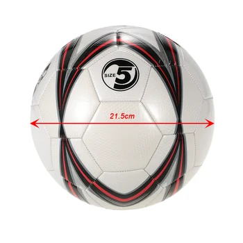 REGAIL 5-point Star Soccer Žaidimo Mokymo Futbolo PU Pripučiami Futbolo Minkštos Sintetinės Odos Futbolo Jaunesnis Paauglys