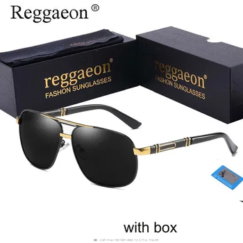 Reggaeon karšto klasika Ženklai Poliarizuota Vyrai moterys Vairuotojo Veidrodis akiniai Polaroid Objektyvas Taškus uv400 akiniai nuo saulės Viršų
