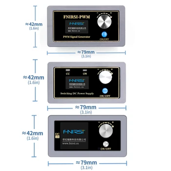 Reguliuojamas PWM Signalo Generatorius 1 - 1 hz-150KHz PWM Dažnį, darbo Ciklas Modulis LCD Ekranas