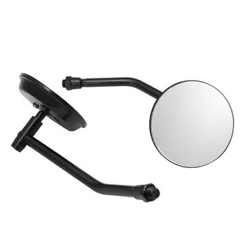 Reguliuojamas Universalūs motociklo veidrodžiai, apvalus veidrodis motociklo ilgas stiebas už kawasaki yamaha suzuki, ducati 