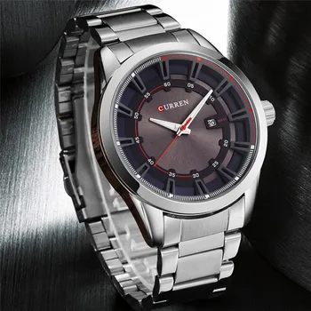 Reloj Hombre Top Brand Prabangių Paprastų Mados Atsitiktinis Verslo Laikrodžiai Vyrams Data Vandeniui Kvarco Mens Watch relogio masculino