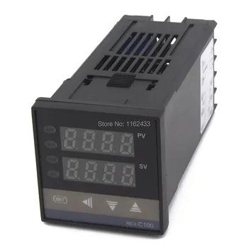 REX-C100 relės išėjimo termopora MTTP sąnaudų skaitmeninis pid temperatūros reguliatorius