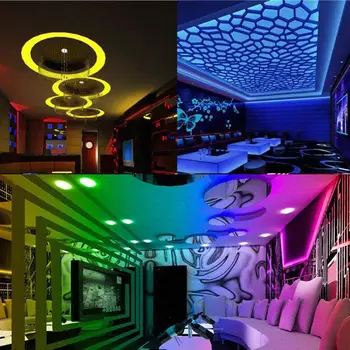 RGB LED Juostelės Žibintai, RGB LED Šviesos Juosta 3528 SMD Lanksti Spalva Keičiasi Šviesos Eilutę Namų Apšvietimo Apdaila, Virtuvė