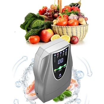 RIGOGLIOSO Virtuvės Sterilizuoti Ozonizer generador de ozono Pašalinti daržovių, vaisių pesticidų likučių 110-220V, pasaulio Bendrasis 800mg
