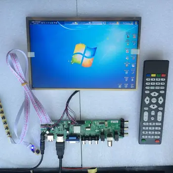 Rinkinys LP173WD1(TL)(A1) 1600X900 Skaitmeninio Signalo Valdiklio plokštės HDMI, VGA, USB, AV-TV 40pin LVDS LED DVB-T2, DVB-T 17.3