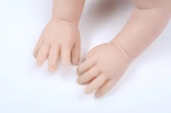 Rinkinys reborn baby lėlės priedai 3/4 rankos ir kojos, 