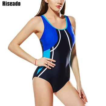 Riseado Kratinys Moterų maudymosi kostiumėlį Vienas Gabalas Iškirpti Plaukimo Kostiumas Sporto Bodysuit maudymosi Kostiumėliai, Moterų 2021 Naujas Vasaros Paplūdimio Drabužiai