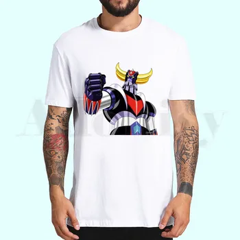 Robotas Grendizer Japonų Anime NAUJĄ Atvykimo Print T Shirt Žmogaus T-shirt Vyrai Atsitiktinis trumpomis Rankovėmis Viršūnes Harajuku
