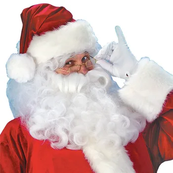 Rusija Kalėdų Santa Claus Cosplay Kostiumų Santa Claus Drabužius Išgalvotas Suknelė Kalėdų Vyrams, 5vnt/daug Kostiumas Kostiumas Suaugusiems