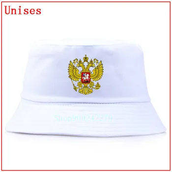 Rusijos herbas žvejys skrybėlę hip-hop panama kepurė gorro hip-hop moterų skrybėlės backet skrybėlę, moteris, saulės, skrybėlę skrybėlę vyrų vasaros bžūp