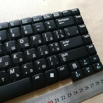 Rusijos Naujos nešiojamojo kompiuterio Klaviatūra SAMSUNG P28 P29 juoda klaviatūra, RU versija