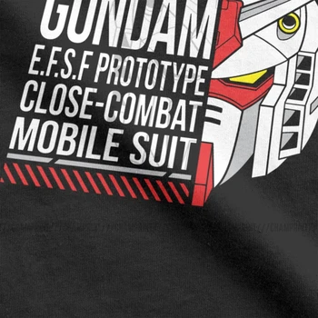 RX-78-2 Gundam T-Marškinėliai Vyrams Anime Mech Robotas Manga Mecha Japonija Harajuku Gunpla Derliaus Medvilnės Trišakiai Trumpi Rankovėmis Marškinėliai