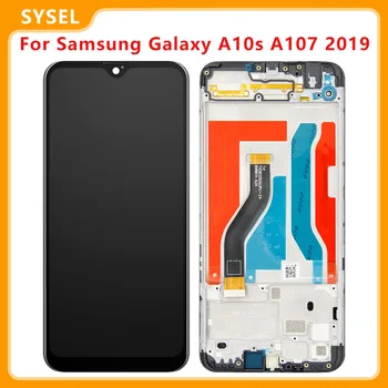 Samsung Galaxy A10S 2019 A107 Lcd Ekranas Jutiklinis Ekranas skydų Surinkimo A107F A107FD A107M SM-A107/DS Ekranas Nemokamus Įrankius