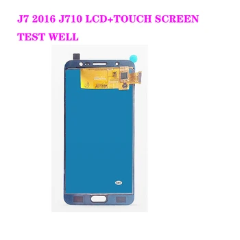 Samsung Galaxy J7 Lcd 2016 J710 SM-J710F J710M J710H J710FN LCD Ekranas Su Jutikliniu Ekranu, skaitmeninis keitiklis Asamblėja