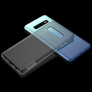 Samsung Galaxy S10 plus Atveju NILLKIN Ultra Plonas Plonas TPU Case For Samsung Galaxy S10 plus Aukštos Kokybės Įrengti Atvejais Dangtis