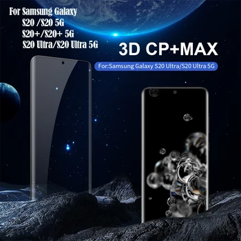 Samsung Galaxy S20 Ultra S20+ Plius 5G grūdintas stiklas Full screen protector nillkin 3D CP+ Max 9H Stiklo Plėvelė Samsung S20