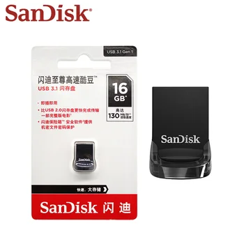 SanDisk 128 GB USB Flash Drive USB 3.1 256 GB Memory Stick 32GB Pen Drive 64GB Mini USB Pendrive Mini Dovanų