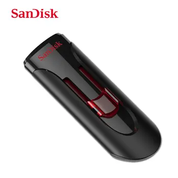 SanDisk Cruzer Glide CZ600 usb3.0 Parkeris Diskai 16gb 32gb 64gb 128gb 256 gb Super Greitis USB3.0 Flash Drive USB 3.0 Pendrive U Disko