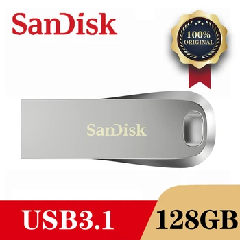 SanDisk CZ74 USB 3.1 Flash Diskas Diskas 128GB 64GB 32GB 16GB Pen Ratai Maža Pendrive Memory Stick Saugojimo Įrenginį 