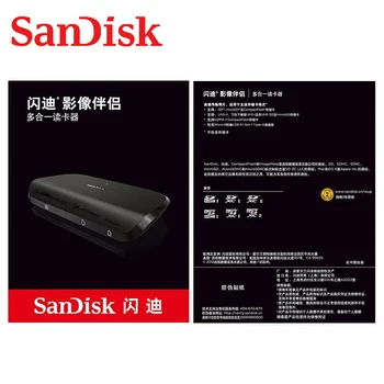 SanDisk Multi-Įdomus Kortelių Skaitytuvas SDDR A631 ZNGNN Tipas-c USB -C Kortelių Skaitytuvas SD SDHC SDXC microSDHC microSDXC CF Kortelių Skaitytuvas