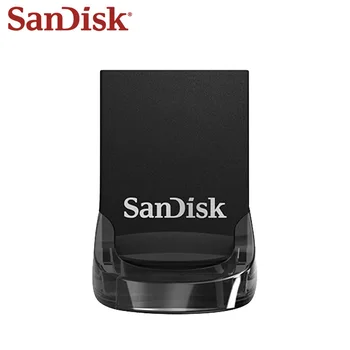 SanDisk Ultra FIT USB 3.1 USB Flash Drive Super Mini Pen Drive 16GB 32GB 64GB 128GB CZ430 Pendrive Iki 130 MB/s Flash Drive