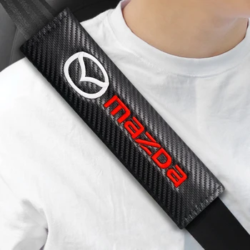Saugos diržų Emblema saugos Diržo Dangtelio Raštas Saugos Diržų Pečių Pamušalu Mazda ATENZA Axela 2 3 CX6 CX5 CX4 CX3 MX5 MX9 2019