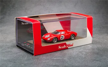 ScaleMini 1:64, Sporto Automobilį 458 250 LM #21 Sakai Raudona Modelio Automobilių