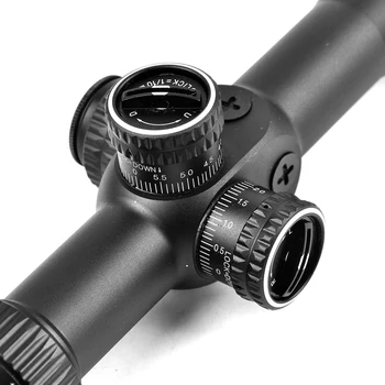 Schmidt Bender 3-15x44 FFP Nauji Aukštos Kokybės Taktiniai Medžioklės Riflescope Stiklo Išgraviruotas Tinklelis Anti-shock Apšviestas taikymo Sritis