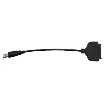 SCO SATA į USB 3.0 Linijos Adapteris Keitiklis, Laidas Kietasis Diskas 2,5/3,5 colių HDD SSD Juoda Plug and Play