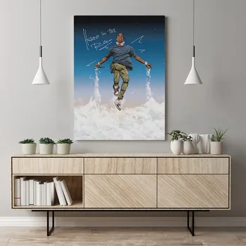 Scott Travis Plakatas Drobės Įrėminti plakatai Sienos Meno Dekoro Kambarį Tyrimas Namų Puošybai Spaudinių medinis Medinių rėmelių Tapyba