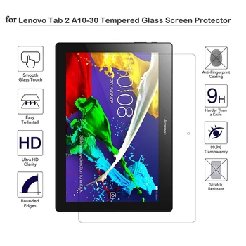 Screen Protector Tab 2 A10-70 Grūdintas Stiklas Lenovo Tab 2 a10-30 X30F X30L Tablet 10.1 colių Ekrano Stiklo tb2-x30l x30 Stiklo