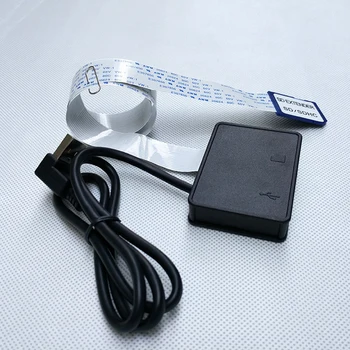 SD Kortelė, USB Lankstus Kabelis-prailgintojas 2020 Naujas Extender Adapteris Keitiklis Kortelės Skaitytuvas skirtas GPS Mobilųjį Telefoną