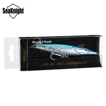 SeaKnight SK054 Pieštuku Sunku Žvejybos Masalas 16g 110mm 4.33 į 1PC Topwater Ilgai-Liejimo Dirbtinis Masalas Su 3D Akis Aštriais Kabliukais