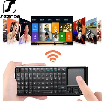 SeenDa 2.4 G Wireless Keyboard su Touchpad Žaidimo Portable Bluetooth 3.0 Klaviatūros Palaikymas 