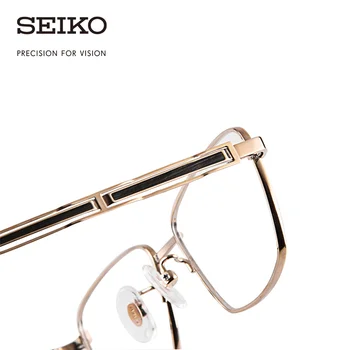 SEIKO Titano Akiniai Rėmeliai Vyrų Aukštos klasės Aukso Žmogus Akiniai iš Titano, Optiniai Akinių Rėmeliai S9001 Made In Japan