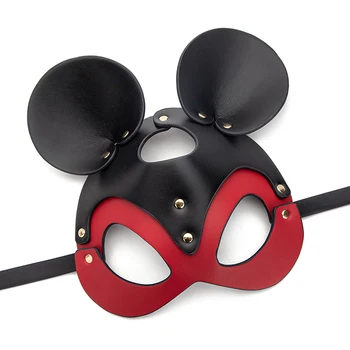 Sekso Žaislai Mickey Mouse Kaukė Cosplay Porų Flirtuoti Šalių Rekvizitai Moterų Alternatyvaus Mokymo Sekso Produktai