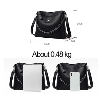 SENI TANGO Laisvalaikio Prabanga Rankinės Moterų Pečių Krepšiai Moterų 2020 M. Dizaineris Paketas, Odinis Pečių Maišą Mados Dizaino